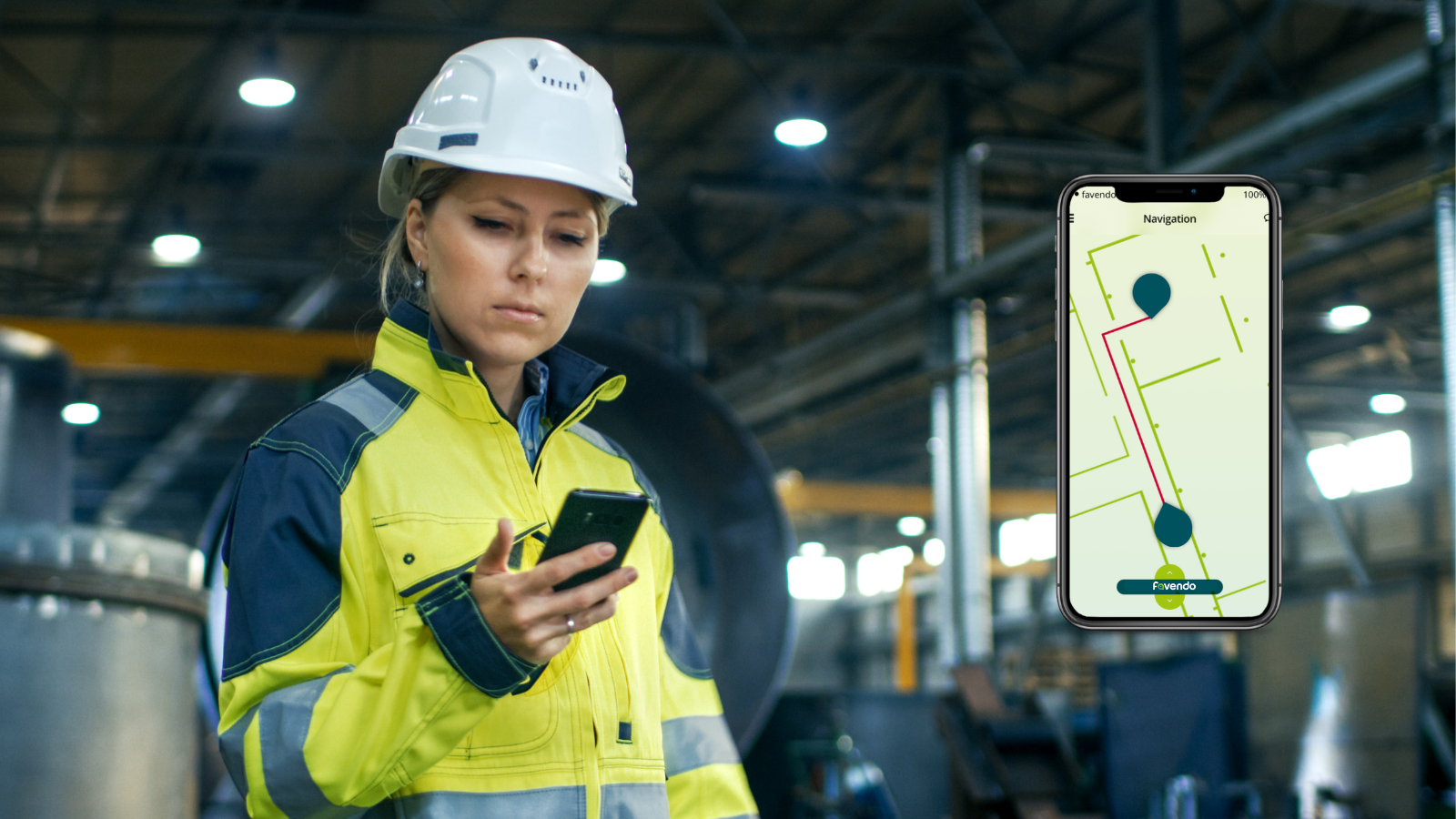 Indoor Navigation for industrial environments | Favendo GmbH