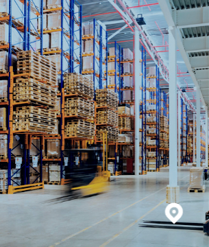 Asset Tracking in Warehouses / Logistics | Favendo GmbH, Bamberg